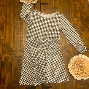 Houndstooth dress